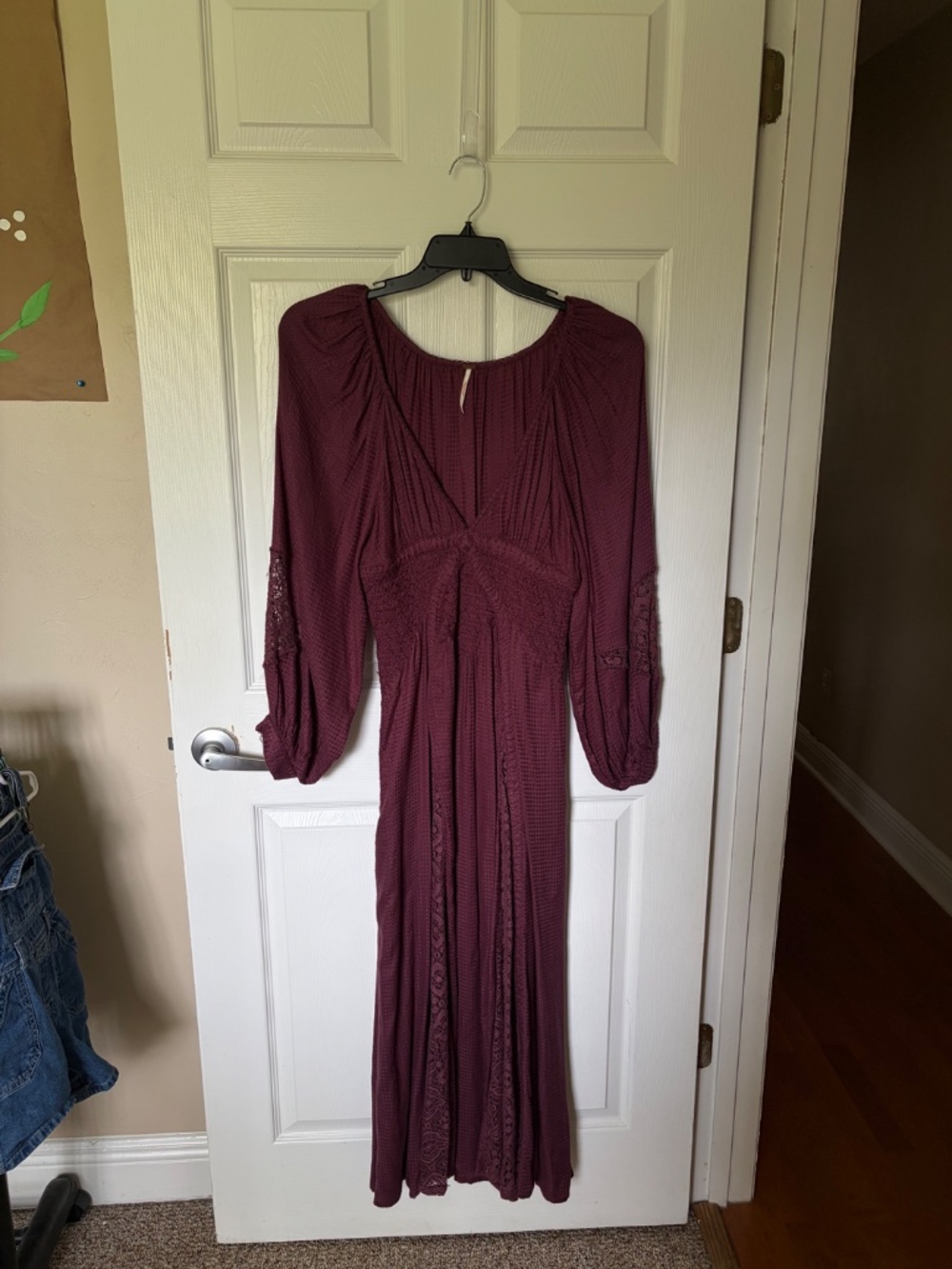 Free People Southwest Lace Maxi Dress - S - Picture 4 of 7